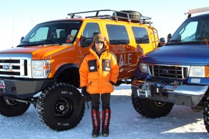 Me and the awesome ANI vehicles - I need one of these around Vail