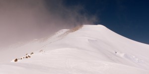 The remaining ridge up Ski Hill