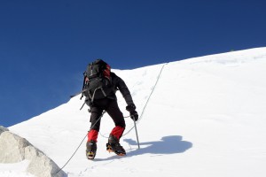 Kristine's final steps to completing the 7 Summits