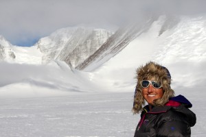 Kristine saying her goodbyes to the Vinson area