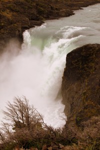 Scenic waterfall