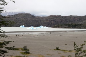 Well, we found a beach! Though, with icebergs in the water