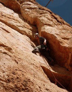 Me in the dihedral of Candy for Big Kids (5.10d)
