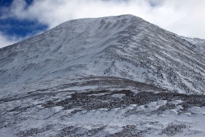 The remaining 1,000' up Guyot's northwest ridge