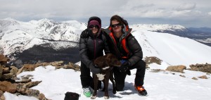 Hoosier Ridge summit (13,352')