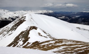 Red Mountain C (13,229') from Hoosier Ridge summit