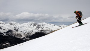 J with Crystal Peak in the distance
