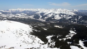 Looking north to the Gores from Jacque's summit
