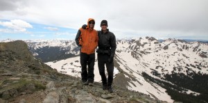 Buffalo Mountain summit (12,777')