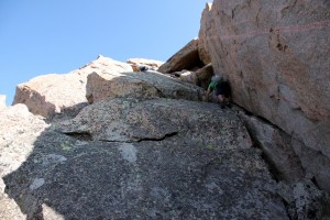 Rick & J on the low-5th class route