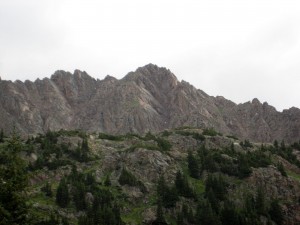 East Partner Peak (13,057') from Pitkin Lake