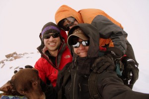 J, Derek, Kona, & myself on Jacque's summit