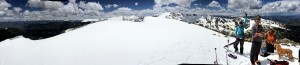 Summit panorama by Joel