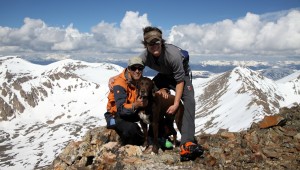 Mt. Buckskin summit (13,865')