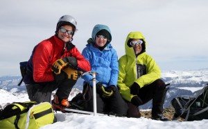 Castle Peak summit (14,265'). March 5, 2016