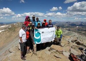BG on the summit of Mt. Massive (14,421')!